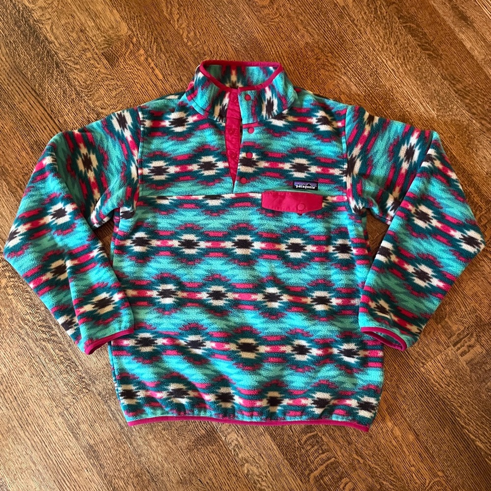 Patagonia fleece pull over